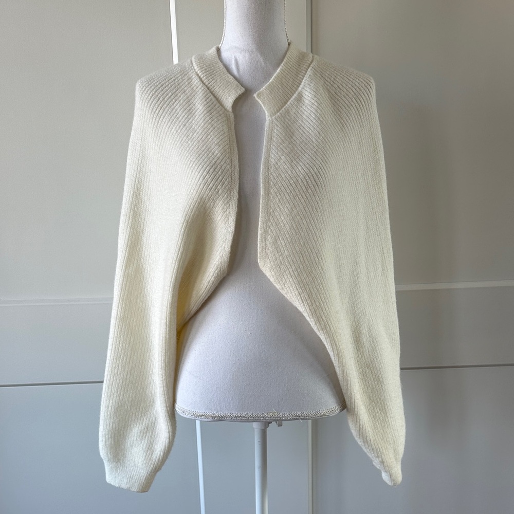 Pilcro Cream Women's Shrug